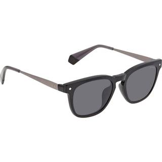 Polaroid PLD 6080/G/CS With Clip-On Polarized 08A/M9 50 Briller Mænd Black - Black - 50mm