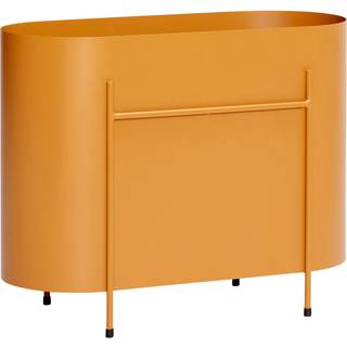 Hübsch Oblongt blomsterbord 60x47 cm Metal-orange