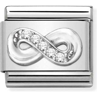 Nomination Silver Crystal Infinity Charm
