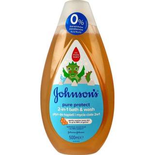 Johnson&#39;s® Wash and Bath Brus og badegel til børn 2-i-1 500 ml - 500 ml