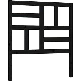 Sengegærde 81X4X104 Cm Massivt Fyrretræ - honningfarvet / 81 x 104 cm