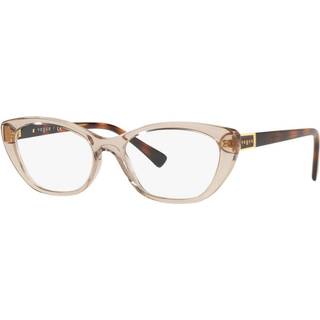 VOGUE EYEWEAR Kvinde VO5425B 2990 Optiske stel Injiceret Brun Transparent Rund Normal