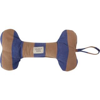 OYOY Zoo - Ashi Hundelegetøj - Large - Caramel/Blue