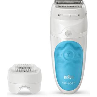 Braun Silk-épil 5 SES 5-605 28 pincetter Blå, Hvid