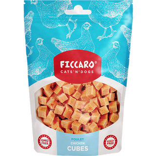 Ficcaro Poulet Chicken Cubes, 100g -
