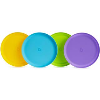 Munchkin Multi Plates tallerken 6 m+ 4 stk. - 4 stk.