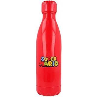Super Mario - Plastik Vandflaske - Rød - 660 ML -> Forventet levering: 1-2 hverdage