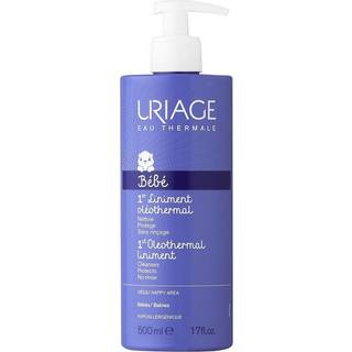 Uriage Bébé 1st Oleothermal Liniment Mild rensende creme til børns bleområde 500 ml - 500 ml