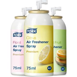TORK Airfreshener A1 Blandet 12 stk Refill Citrus, Blomst og Tropisk(236056)