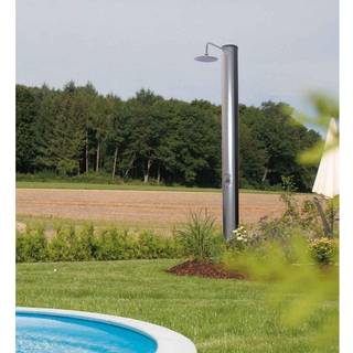 Summer Fun Silver Deluxe solbruser med vandtank - 40 liter