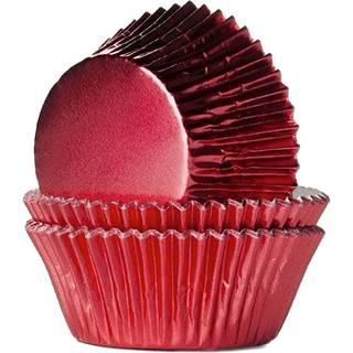 Red Folie Muffinsforme 24 stk, House of Marie