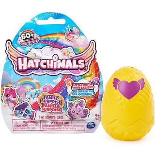 Hatchimals colleggtible Rainbow-Cation Family Hatchy Home Playset med 3 karakterer og op til 3 overraskende babyer (stil kan variere) b?rneleget?