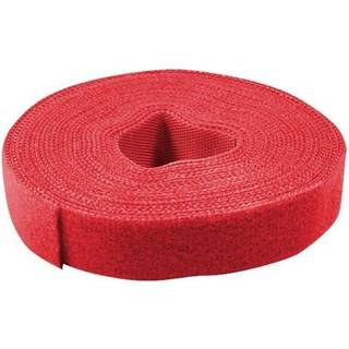 LogiLink - Cable Strap Velcro Tape 4m red