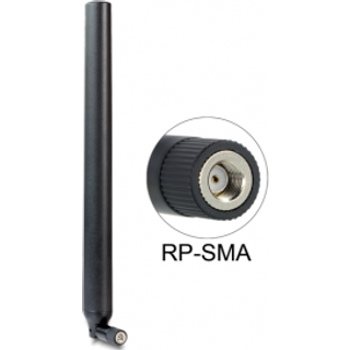 Delock WLAN WiFi Antenne - RP-SMA hun stik - 5.5 - 9 dBi