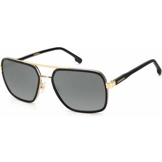 Carrera Mand CARRERA 256/S RHL/D6 Solbriller Metal Sort Grøn Firkantet Spejlet Skygge