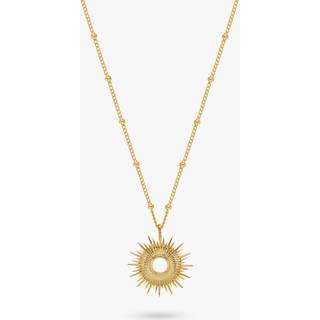 Estella Bartlett Estella Bartlett Gold Tone Full Sunburst Necklace