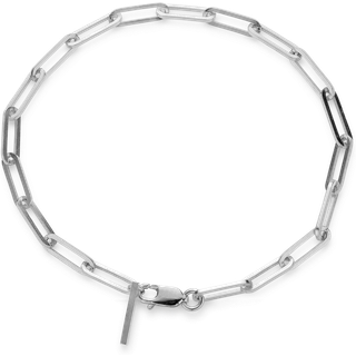 Jane Kønig Reflection Stretch armbånd, sølv