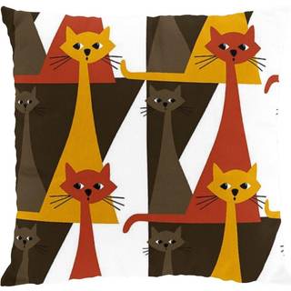 Arvidssons Textil Kitty pudebetræk 47x47 cm Brun