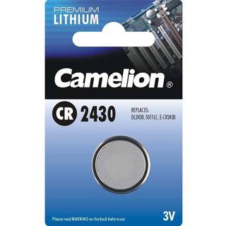 Camelion CR2430 litiumknapcellebatteri 3V 1-pak