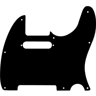 Fender pickgrd American Standard Tele Blk (BWB)