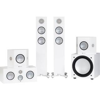 Monitor Audio Silver 200 7G satin hvid (sæt af 2) - Gulvhøjttaler