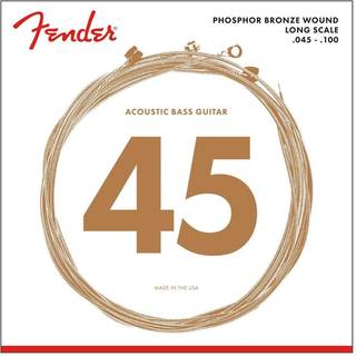 Fender 8060 Akustisk basstrenge Phosphor Bronze Lang skala .045-.100