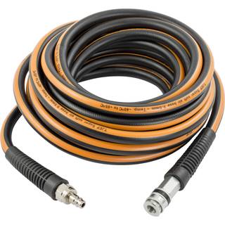 Tjep supersoft slange 3/8" 10 m/nippel & lynkobling 106283