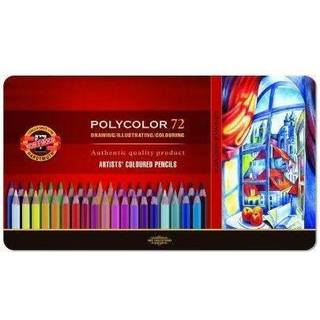 KOH-I-NOOR Polycolor Artist's Coloured Pencils Farveblyantsæt 72 pcs