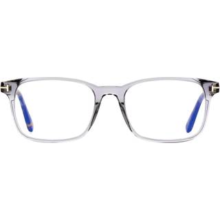 TOM FORD Mand FT5831-B 20 Blåt lys briller Acetat Grå Firkantet Anti-blå lys