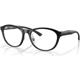 Oakley Kvinde OX8057 DRAW UP 805701 Optiske stel O_matter Sort Transparent Rund Normal