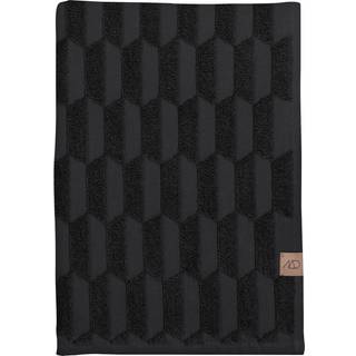 Mette Ditmer Geo håndklæde 50x95 cm Black