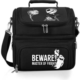 Picnic Time Disney Nightmare Before Christmas Jack Pranzo Lunch Bag Isoleret frokostboks med redskab Sæt frokostkølerpose (sort)