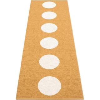 Pappelina, Vera tæppe 70x225 cm ochre / vanilla