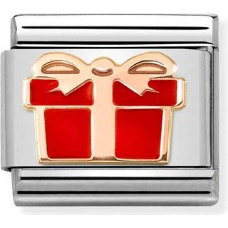 Nomination Red Gift Present Charm - Stainless Steel