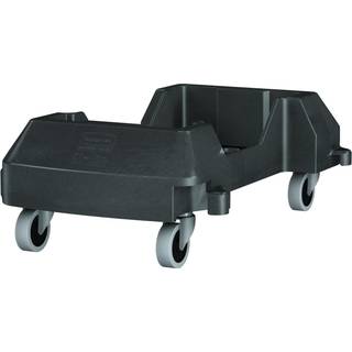 Vogn, Rubbermaid Slim Jim, sort, metal/plast