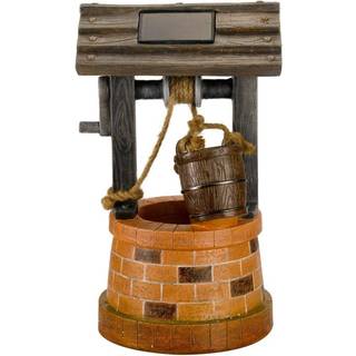 Smart solcelledrevet ønskebrønd fontæne havevandfunktion 1170534