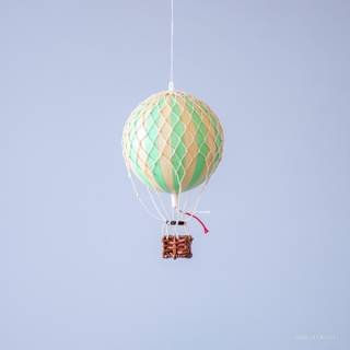 Luftballon grøn - 85 cm