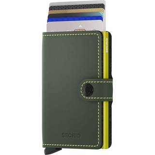 Secrid - Miniwallet Matte Green & Lime - 6,5 x 10,2 x 2,1 cm