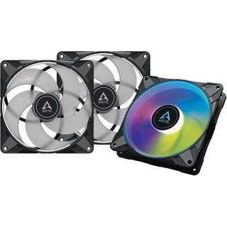 Arctic P14 PWM PST A-RGB - Black - 3-pack value pack - Kabinet køler - 140mm - Sort - 23 dBA