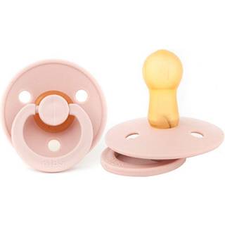 BIBS Rund Colour Sut - Str. 2 - Naturgummi - Blush