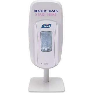 Purell LTX eller TFX Table Top Dispenser Stand White Touch-Free Dispenser Stand for Purell LTX eller TFX Hand Sanitizer Dispenser (Pack 1)-2426-D