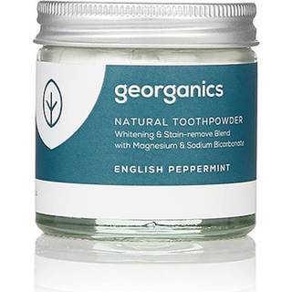 Naturlig Tandpasta Pulver Georganics English Peppermint