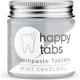 Happy Tabs Tandpasta Tabletter CHARCOAL Fluorfri 80 stk.