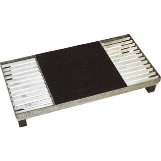 Cubic Rist - 40x80 cm - Sort - H 12,3 cm