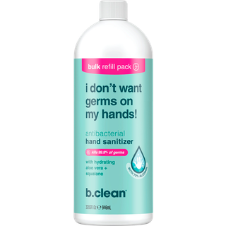 b.clean Håndsprit, I Don&#39;t Want Germs On My Hands (946 ml)