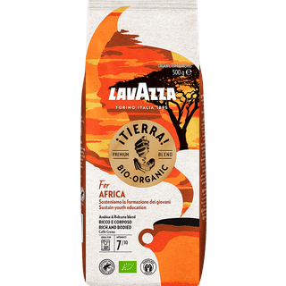 Lavazza | Økologisk Tierra For Africa - 500 g. kaffebønner