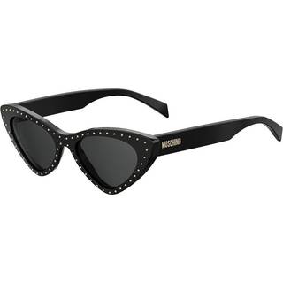Moschino MOS006/S 807/IR 52 Solbriller Kvinder Black - Black - 52mm