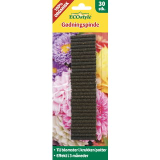 Gødningspinde Blomster - Ecostyle