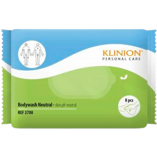 Klinion Bodywash sengebadsservietter - 8 stk.