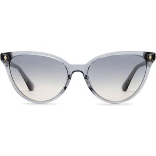Web WE0329 84W 54 Solbriller Kvinder Blue - Transparent Shiny Blue - 54mm